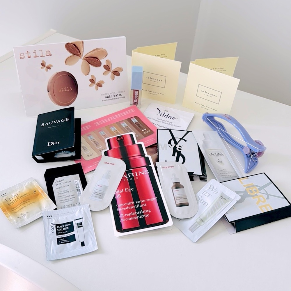 Sephora Party Bundle! Clarins & Korean Skin care plus free thread tool